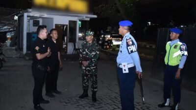 Tegakan Disiplin Prajurit, Lanud Husein Sastranegara Gelar Patroli ke Tempat Hiburan Malam