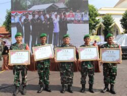 Babinsa Kodim 0819/Pasuruan Raih Penghargaan Desa Terbaik