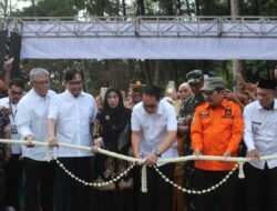 Dandim 0819 Pasuruan Ikuti Peresmian Jembatan dan Tanggul