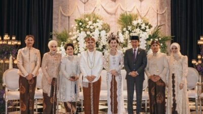 Presiden Jokowi Jadi Saksi Pernikahan Thariq dan Aaliyah Massaid