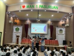 Satlantas Polres Pasuruan Sosialisasi “Safety Riding” di Sekolah