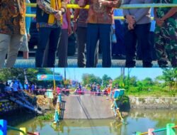 Plt Bupati Sidoarjo Tinjau Jembatan Kedungpeluk Yang Ambrol