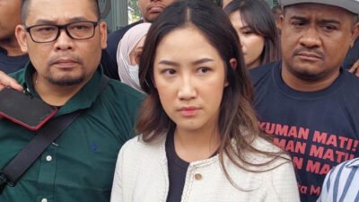 Tamara Tyasmara Emosi Saat Hadir Sidang Kematian Anaknya
