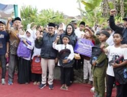 Tepati Janji, Prof Yulius Berangkatkan Umroh Anak Korban Banjir Hafal Surat As Sajadah