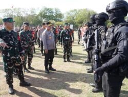 Dansatgas Pamwil Mayjen Zamroni Hadiri Apel Gelar Pasukan HLF-MSP dan FTT IAF