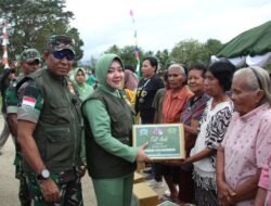 Kunjungi Kodim 1513/SBB, Danrem 151/Binaiya Resmikan Program Kampung Pancasila