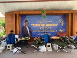 Prajurit TNI Koramil 0819/11 Beji Donor Darah Dukung Kebutuhan UDD PMI Pasuruan