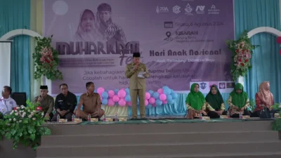 Bupati Asahan Hadiri Peringatan Hari Anak Nasional 2024