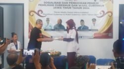 KPU Jatim Gelar Sosialisasi Pilgub Bersamaan Pembukaan Kantor Media