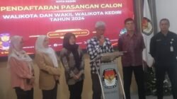 KPU Kota Kediri Umumkan Dua Paslon yang Akan Bertarung pada Pilkada 2024