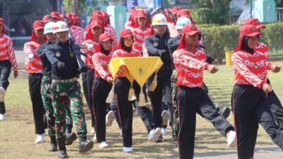 Kapolres Pasuruan Beri Dukungan ke Anggota Para Paskibraka