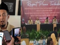 KPU Kabupaten Kediri Gelar Pleno Rekapitulasi DPS Pilkada 2024