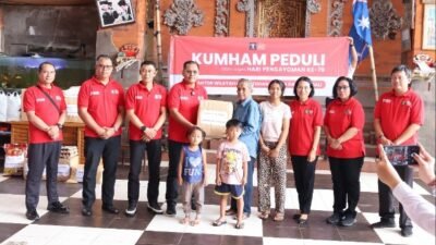 Baksos Kumham Peduli, Kemenkumham Bali Berbagi Kebahagiaan di Panti Asuhan 