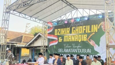 Danramil 0819/21 Purwosari-Pasuruan Hadiri Manaqib dan Dzikir Gofilin