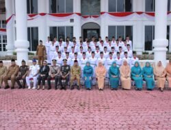 Bupati Kukuhkan Paskibraka Kabupaten Asahan 2024