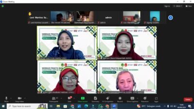 SMPN 4 Pasuruan Gelar Webinar Praktik Baik “Choaching” Untuk Supervisi Akademik