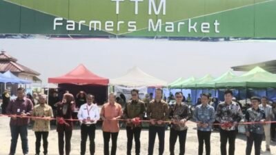 Majukan Penjualan, Taiwan Technical Mission Buka Pasar Khusus Petani di Karawang 