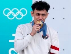 Veddriq Leonardo Persembahkan Emas Pertama Olimpiade Paris untuk Indonesia