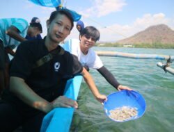 Tingkatkan Stok Rajungan, APRI Lepas Ribuan Benih di Alam
