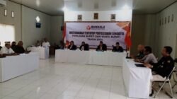 Bawaslu Lampung Timur Gelar Musyawarah Tertutup Penyesuaian Sengketa Pilkada