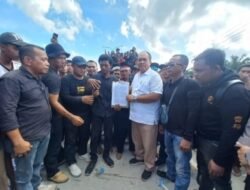 Wabup Asahan Janji Perbaiki Jalan Rusak Desa Gedangan