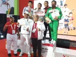 Gulat PON XXI – Emas Untuk Jakarta Disumbangkan Rudiansyah, Hempaskan Pegulat Papua