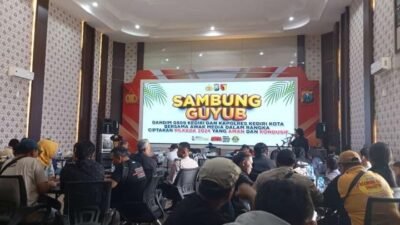 Polres Kediri Kota-Media Gelar “Sambung Guyub” Ciptakan Pilkada Kondusif