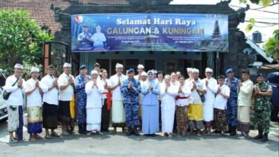 Selamat Hari Raya Galungan, Danlanud Husein Sastranegara: Perkuat Kerukunan dan Persatuan Bangsa