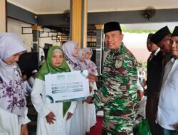 Jaga Tali Silaturahmi Dengan Warga, Danramil Purwosari Hadiri Istighatsah Kubro
