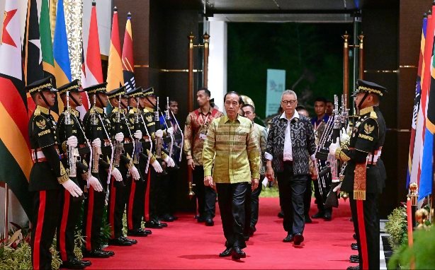 Jokowi Resmi Buka Forum Tingkat Tinggi Kemitraan Multipihak dan IAF ke-2 di Bali