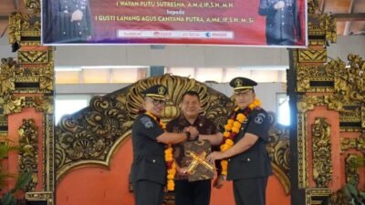 Kalapas Singaraja Resmi Berganti, Ini Pesan Kadivpas Kemenkumham Bali 