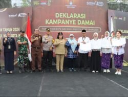 KPU Kota Kediri Gelar Deklarasi Kampanye Damai Pilkada 2024