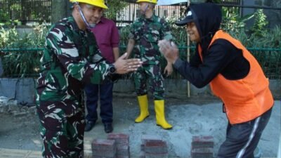 Lanud Husein Sastranegara dan Pemkot Bandung Berkolaborasi Tata Jalan Komplek Sukasari 