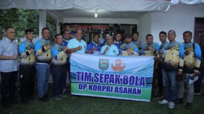 Bupati Asahan Hadiri Turnamen Sepak Bola Korpri Kota Medan