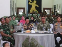 Dandim Pasuruan Hadiri Lepas Sambut Danyon Zipur 10/JP