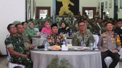 Dandim Pasuruan Hadiri Lepas Sambut Danyon Zipur 10/JP