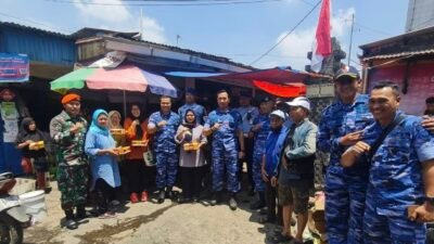 HUT ke-79 TNI, Lanud Husein Sastranegara Gelar Donor Darah dan Makan Siang Gratis