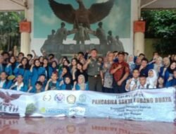 Ratusan Guru dan Mahasiswa Kunjungi Monumen Pancasila Sakti