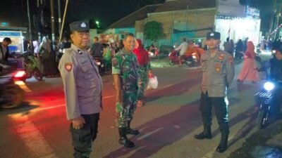 Babinsa-Tiga Pilar Bersinergi Kawal Pawai Oncor Maulid Nabi