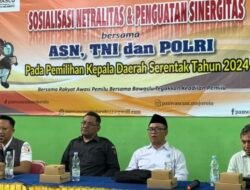 Panwascam Mojoroto Kota Kediri: ASN, TNI-Polri Harus Netral