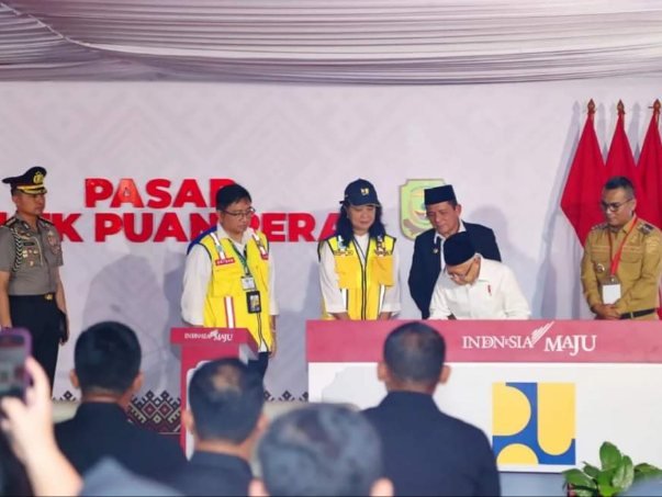 Diresmikan Wapres, Pj. Wali Kota Andri Harap Pasar Encik Puan Perak Jadi Penggerak Ekonomi Masyarakat