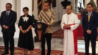 Sambut Paus Fransiskus, Jokowi: Selamat Datang di Indonesia