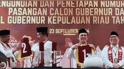 Pilgub Kepri: Ansar-Nyanyang Nomor 1, Rudi-Rafiq 2