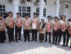 Camat Kota Kisaran Timur Ikuti Acara Lencana Dharma Bakti 2024