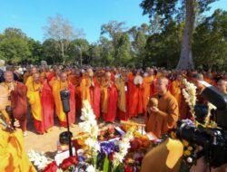Sangha dari Mancanegara Berdoa Bersama di Indonesia untuk Perdamaian Dunia