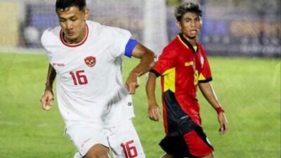 Kualifikasi Piala Asia U-20: Garuda Muda Kalahkan Timor Leste 3-1