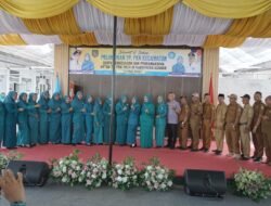 Camat Air Batu Jadi Tuan Rumah Pelantikan TP PKK Asahan