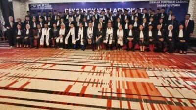 Peradi-SAI Angkat 56 Advokat Baru di Wilayah Hukum Pengadilan Tinggi Jakarta