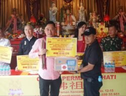 Bagikan 5.000 Paket Sembako, Kevin Wu Apresiasi Kepedulian Cetiya Permata Dihati