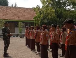 Koramil Banyuanyar-Probolinggo Kawal Pengamanan Kegiatan Pramuka